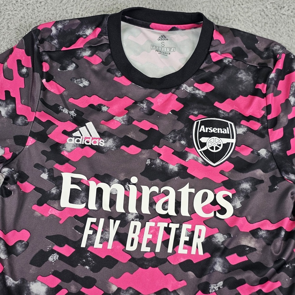 Arsenal Shirt Mens Small Adidas AEROREADY Soccer Football Premier League